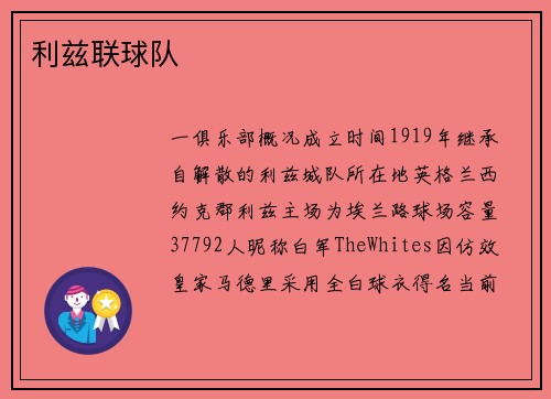 利兹联球队